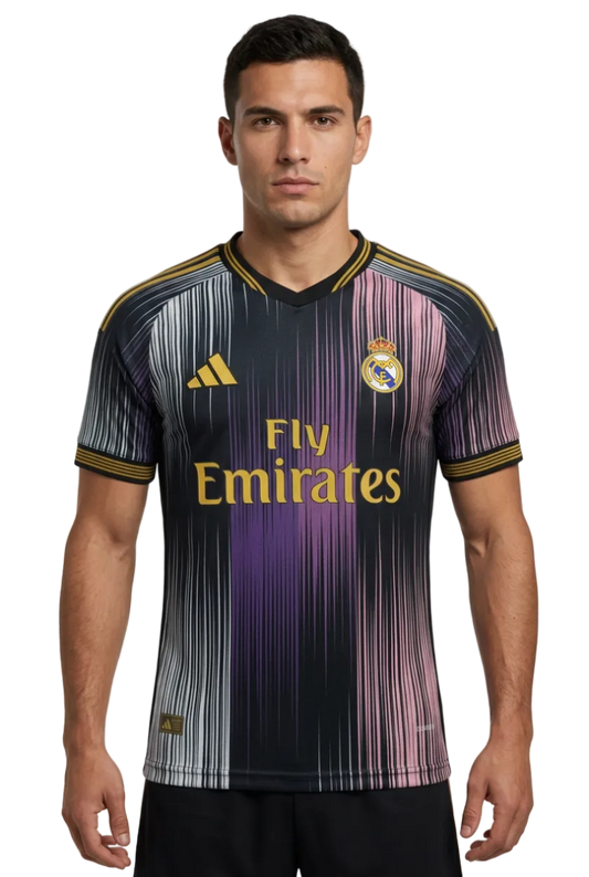 Real Madrid 2026/27 Jersey – Player Version – Special Edition – Black/Purple