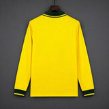 Brazil 1994 Home Jersey – Long Sleeve – Retro Version – Yellow