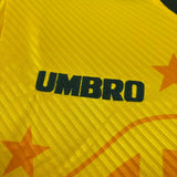 Brazil 1994 Home Jersey – Long Sleeve – Retro Version – Yellow
