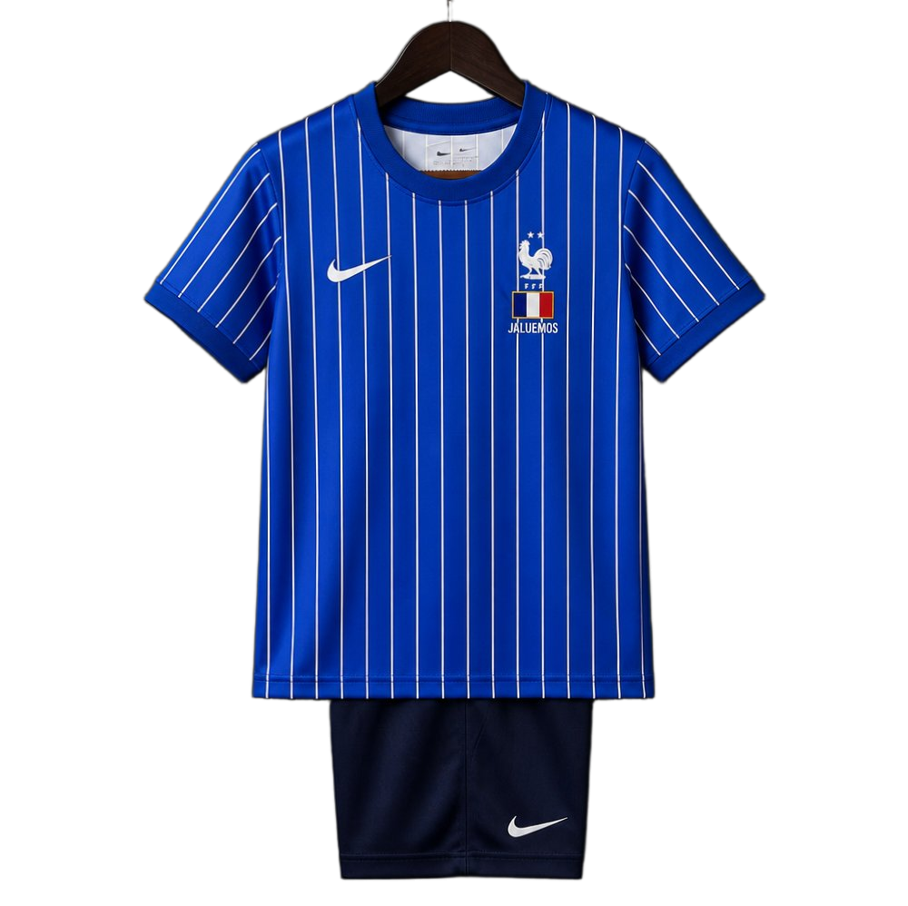France 2026 World Cup Pre – Match Kids Kit – Player Version