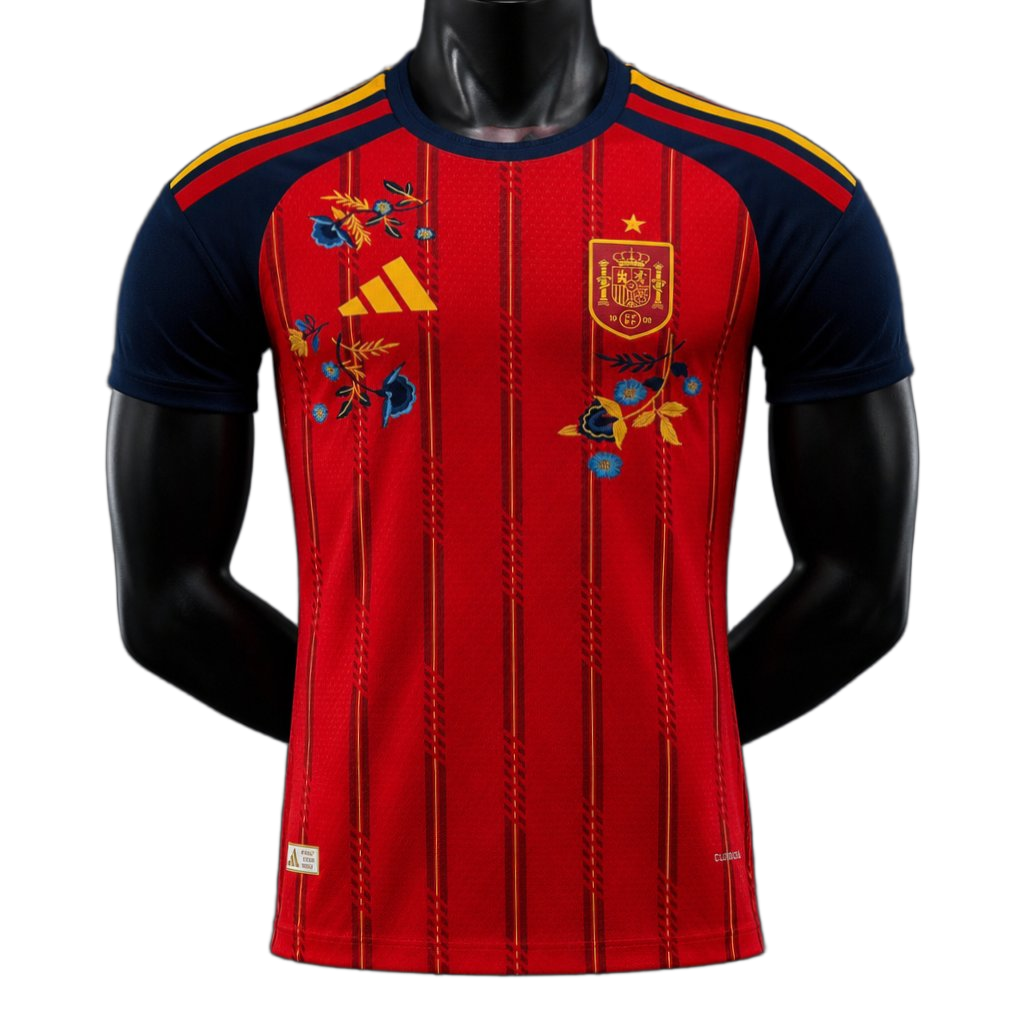 Spain 2026 Home Jersey – Player Version – Special Edition – White
