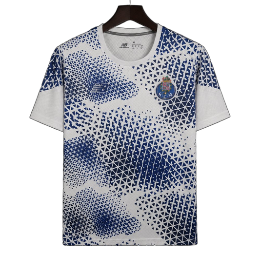 Porto 2026/27 Pre – Match Training Top – Player Version – White/Blue