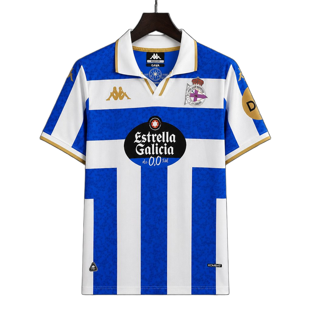 Deportivo La Coruna 2026/27 Home Jersey – Polo Collar
