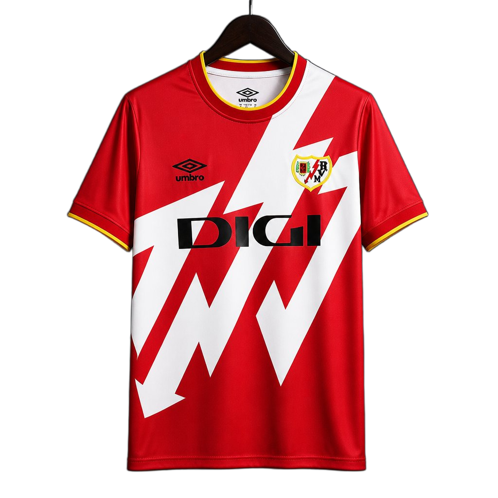 Rayo Vallecano 2026/27 Away Jersey – Red