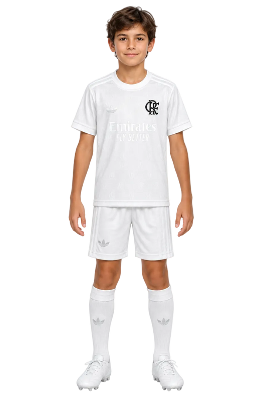 Real Madrid 2026/27 Jersey – Kids – Years Anniversary