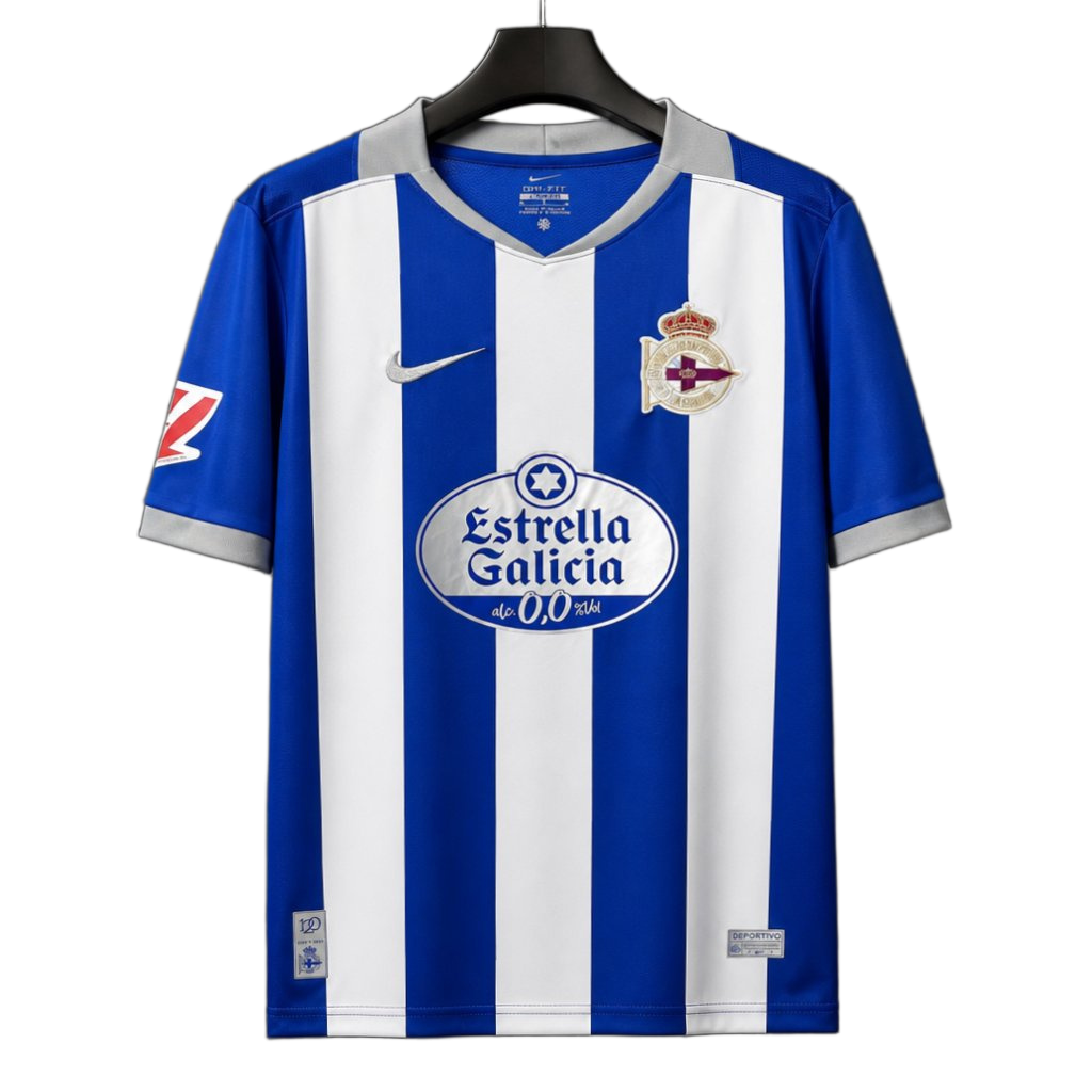 Deportivo La Coruna 2026/27 Home Jersey – V-Neck