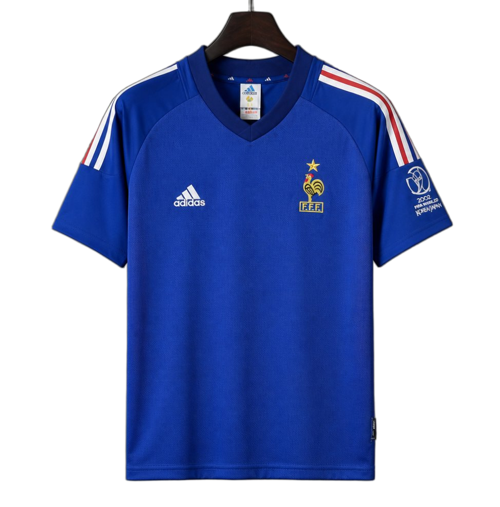 France 2002 Home Jersey – Retro Version
