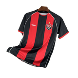 Vitoria 2026/27 Home Jersey – Red/Black Stripes