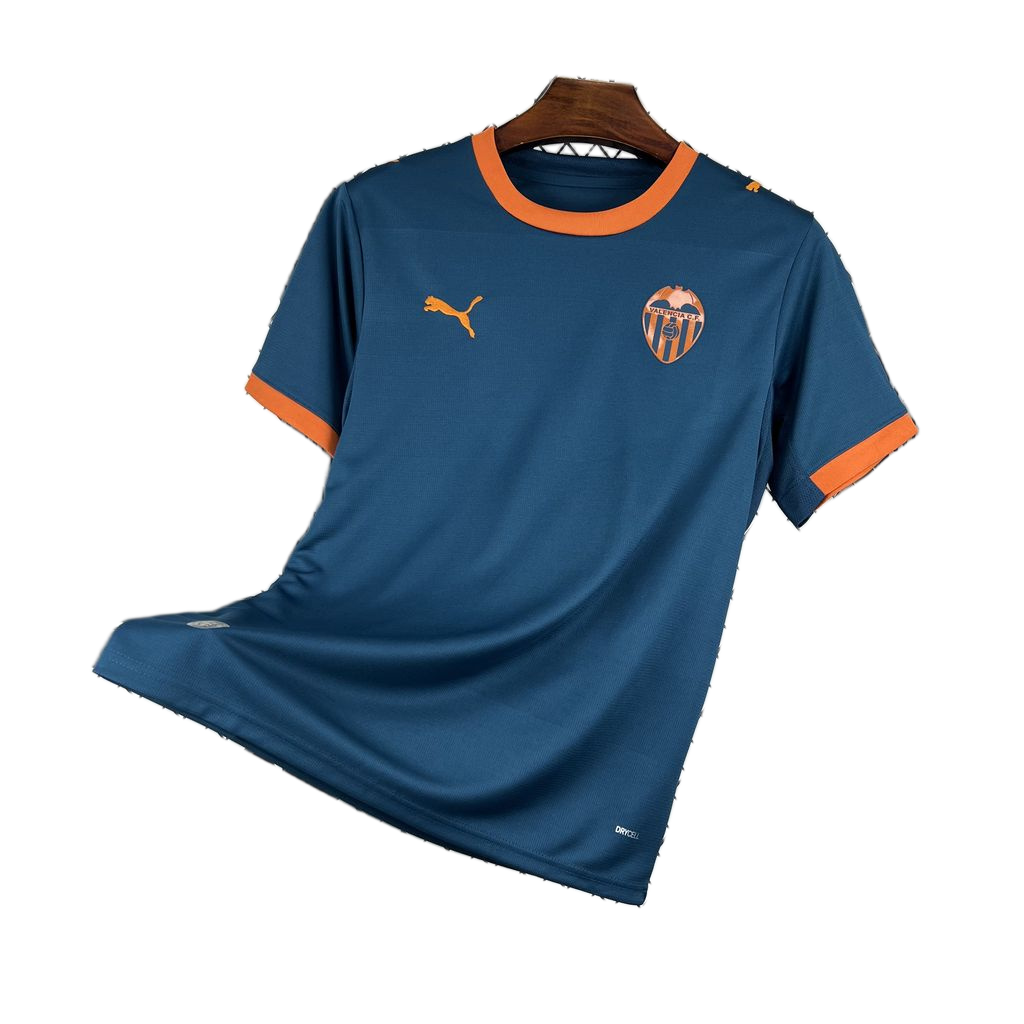 Valencia 2026/27 Away Jersey – Textured Navy