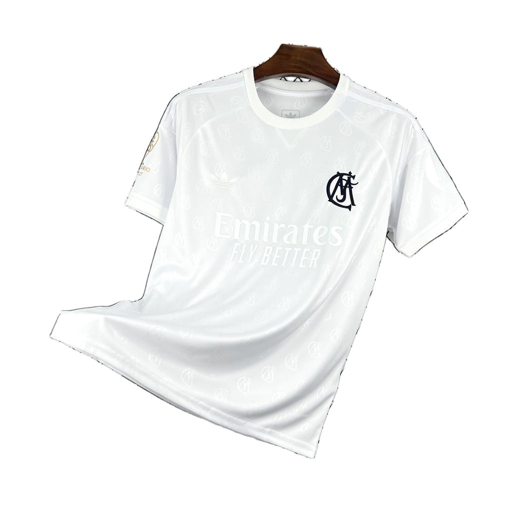 Real Madrid 2026/27 Jersey – 125Th Anniversary – White/Black
