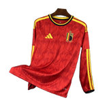 Belgium 2026 World Cup Home Jersey – Long Sleeve