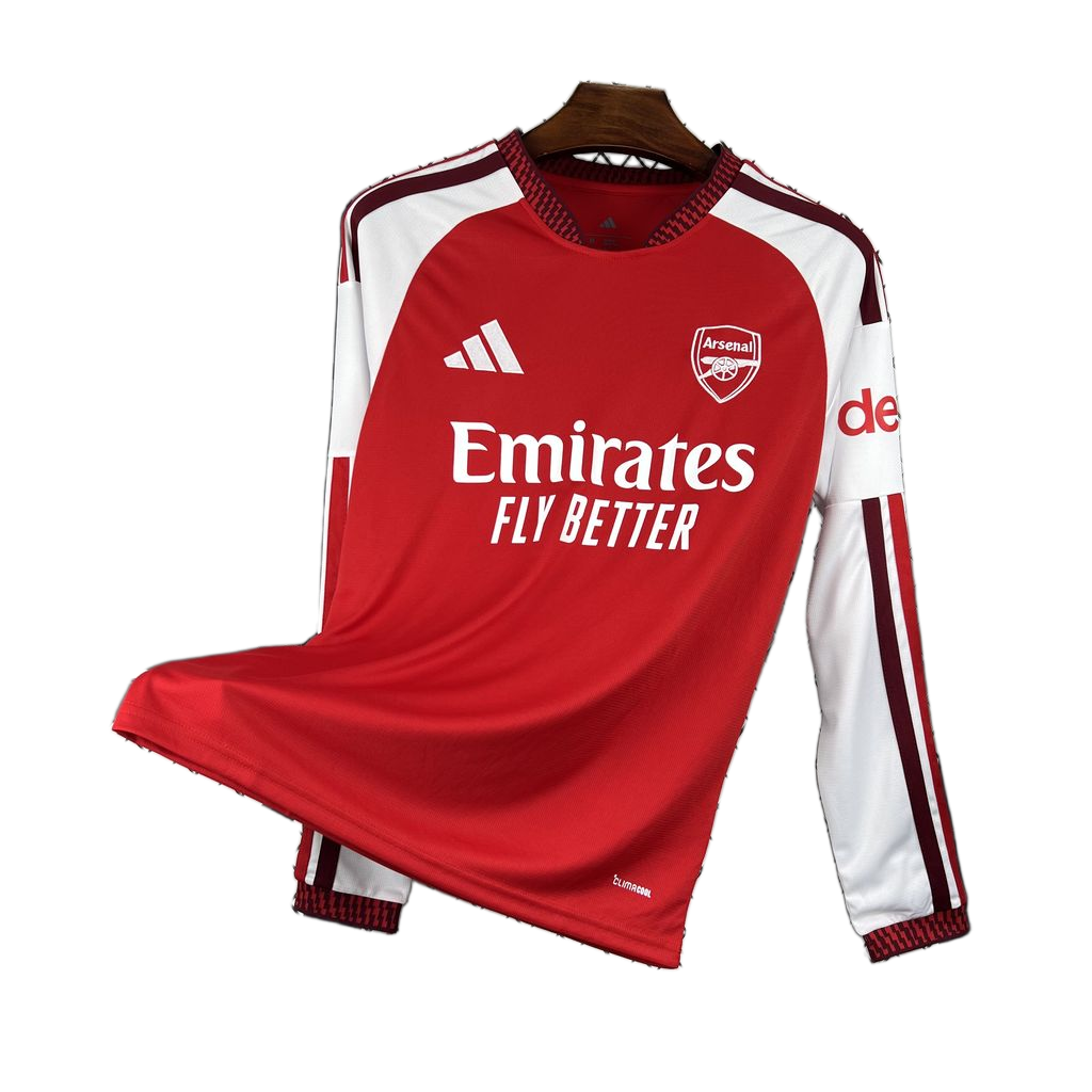Arsenal 2026/27 Home Jersey – Long Sleeve