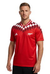Arsenal 2026/27 Jersey – Red – Vintage Remake Stadium Lifestyle