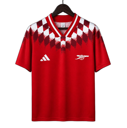 Arsenal 2026/27 Jersey – Red – Vintage Remake Stadium Lifestyle