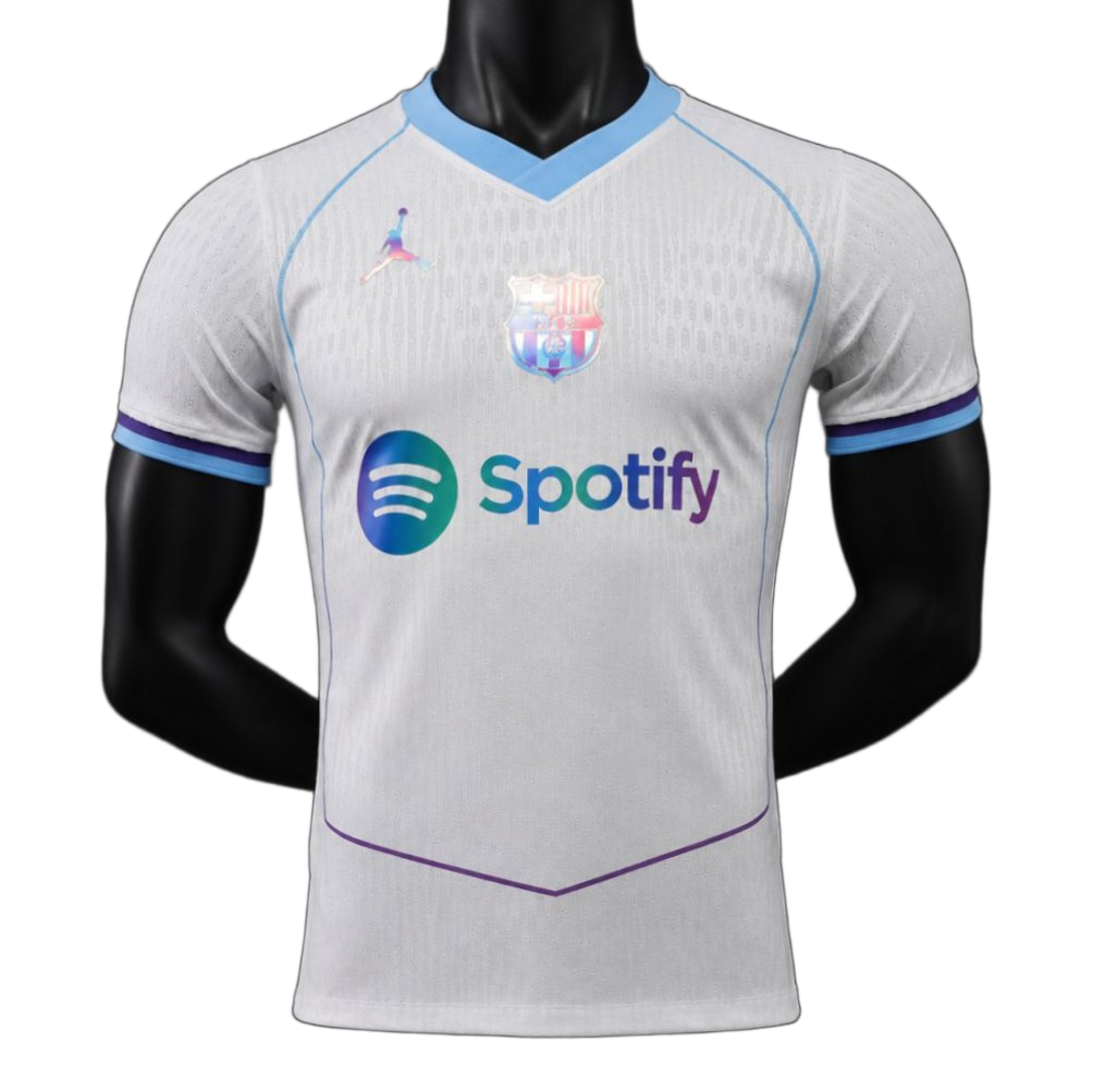 FC Barcelona 2026/27 Jersey – Player Version – Special Edition – White/Blue