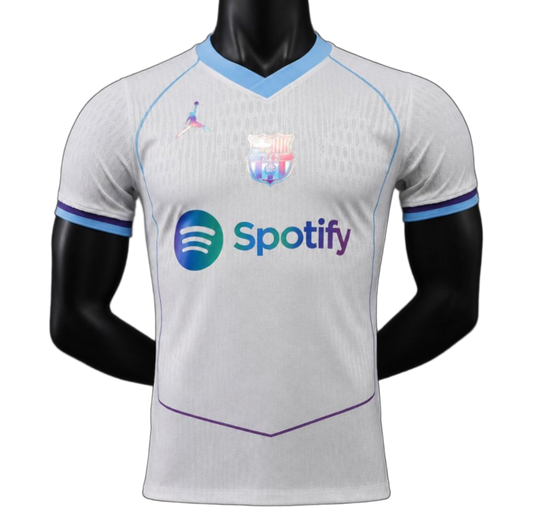 FC Barcelona 2026/27 Jersey – Player Version – Special Edition – White/Blue
