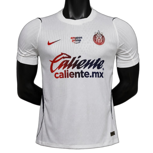 Chivas 2026/27 Away Jersey – Player Version – White