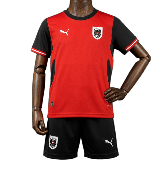 Austria 2026 World Cup Home Kids Kit