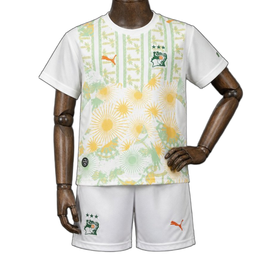 Ivory Coast 2026 World Cup Away Kids Kit