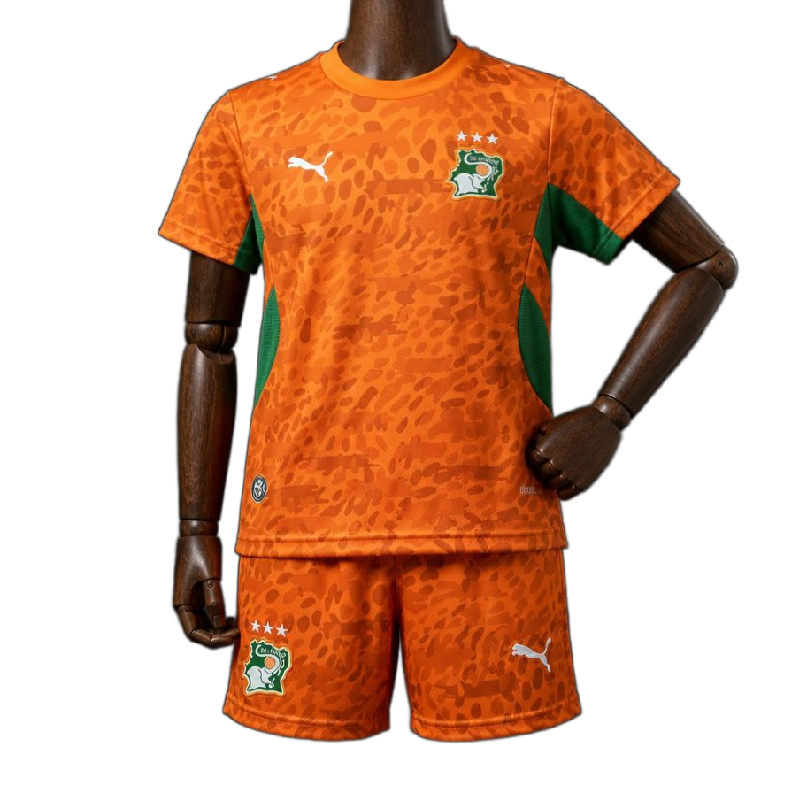 Ivory Coast 2026 World Cup Home Kids Kit