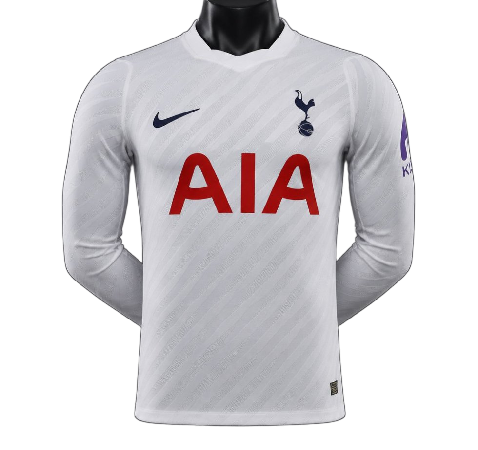 Tottenham Hotspur 2026/27 Home Jersey – Player Version – Long Sleeve – White
