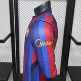 FC Barcelona 2026/27 Camisola principal – Versão jogador – Manga comprida