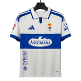 Real Oviedo 2026/27 Away Jersey – White/Blue