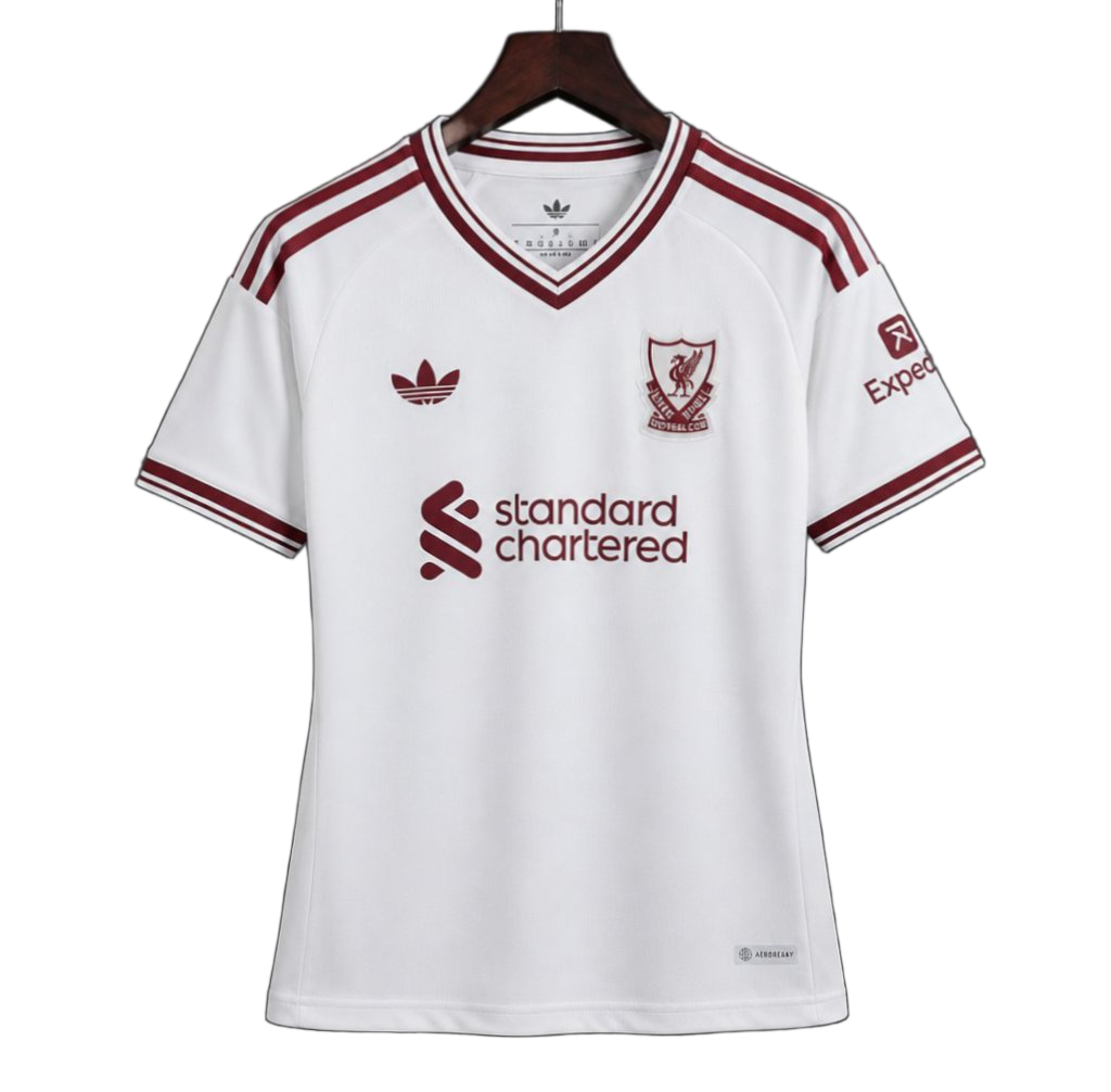 Liverpool 2026/27 Away Jersey – Women's – White