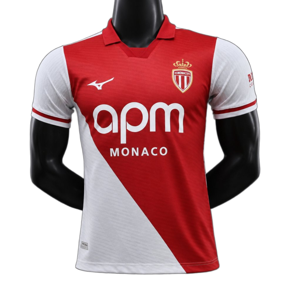 AS Monaco 2026/27 Home Jersey – Player Version