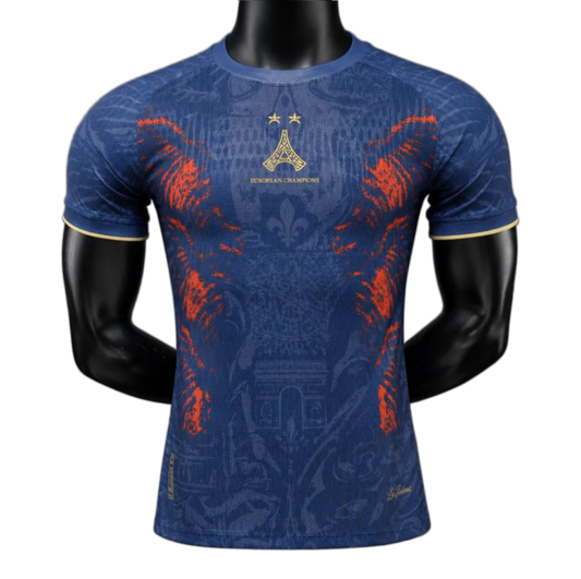 PSG 2026/27 Jersey – Player Version – Special Edition – Navy/Red Graphic