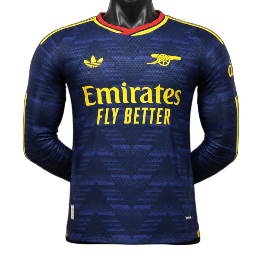Arsenal 2026/27 Away Jersey – Player Version – Long Sleeve