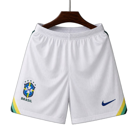 Brazil 2026/27 Shorts – Player Version – White