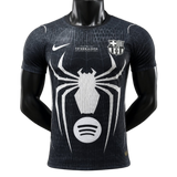 FC Barcelona 2026/27 Jersey – Player Version – Special Edition – Black – X Spider Man