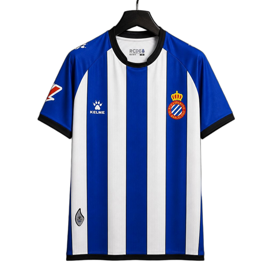 Espanyol 2026/27 Home Jersey – White/Blue – Stripe