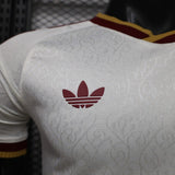 Spain 2026 Away Jersey – Player Version – White – 2 Stars – Champion Patch