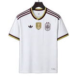 Spain 2026 Away Jersey – White – 2 Stars – Champion Patch
