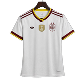 Spain 2026 Away Jersey – Women's – White – 2 Stars – Champion Patch
