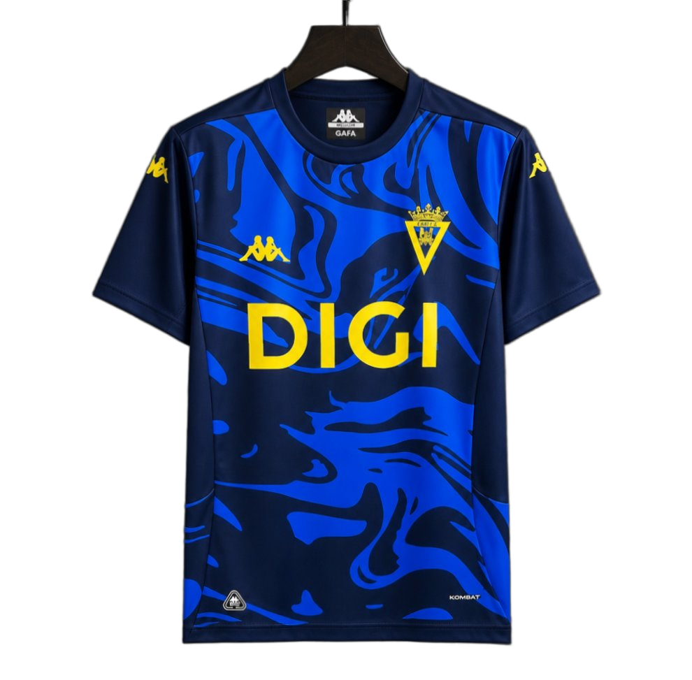 Cadiz 2026/27 Training Jersey – Blue/Navy – Marble Pattern