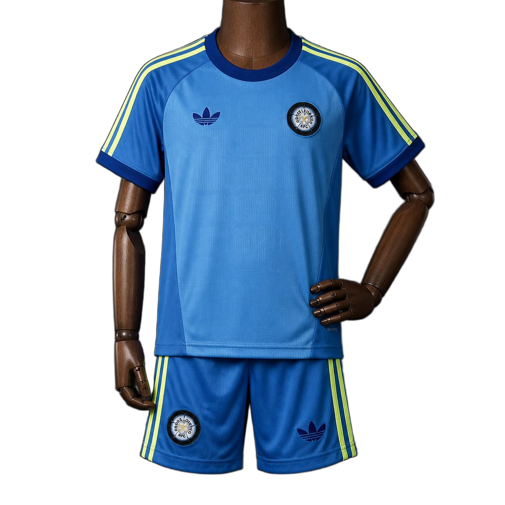 Leeds United 2026/27 Goalkeeper Jersey – Kids – Blue