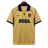 Arsenal 2026/27 Away Jersey – Retro Version – Gold