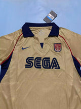 Arsenal 2026/27 Away Jersey – Retro Version – Gold