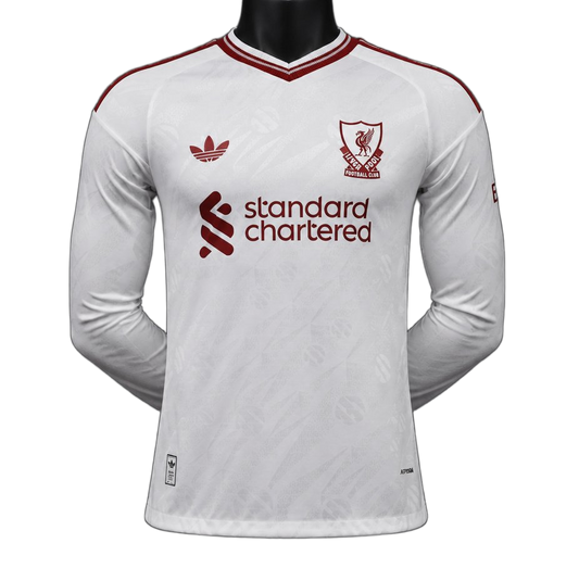 Liverpool 2026/27 Away Jersey – Player Version – White