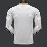Spain 2026 Away Jersey – Player Version – Long Sleeve – White – 2 Stars – Champion Patch