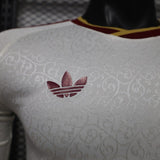 Spain 2026 Away Jersey – Player Version – Long Sleeve – White – 2 Stars – Champion Patch