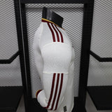 Spain 2026 Away Jersey – Player Version – Long Sleeve – White – 2 Stars – Champion Patch