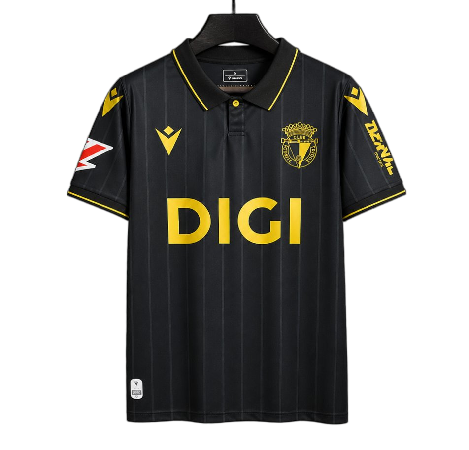 Burgos CF 2026/27 Away Jersey – Black