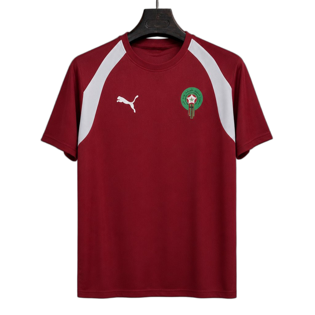 Morocco 2026 Training Jersey – Red