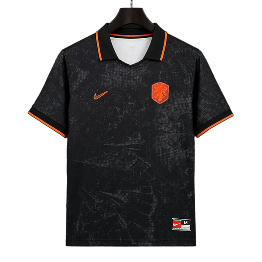 Netherlands 2026 Jersey – Black – Energy