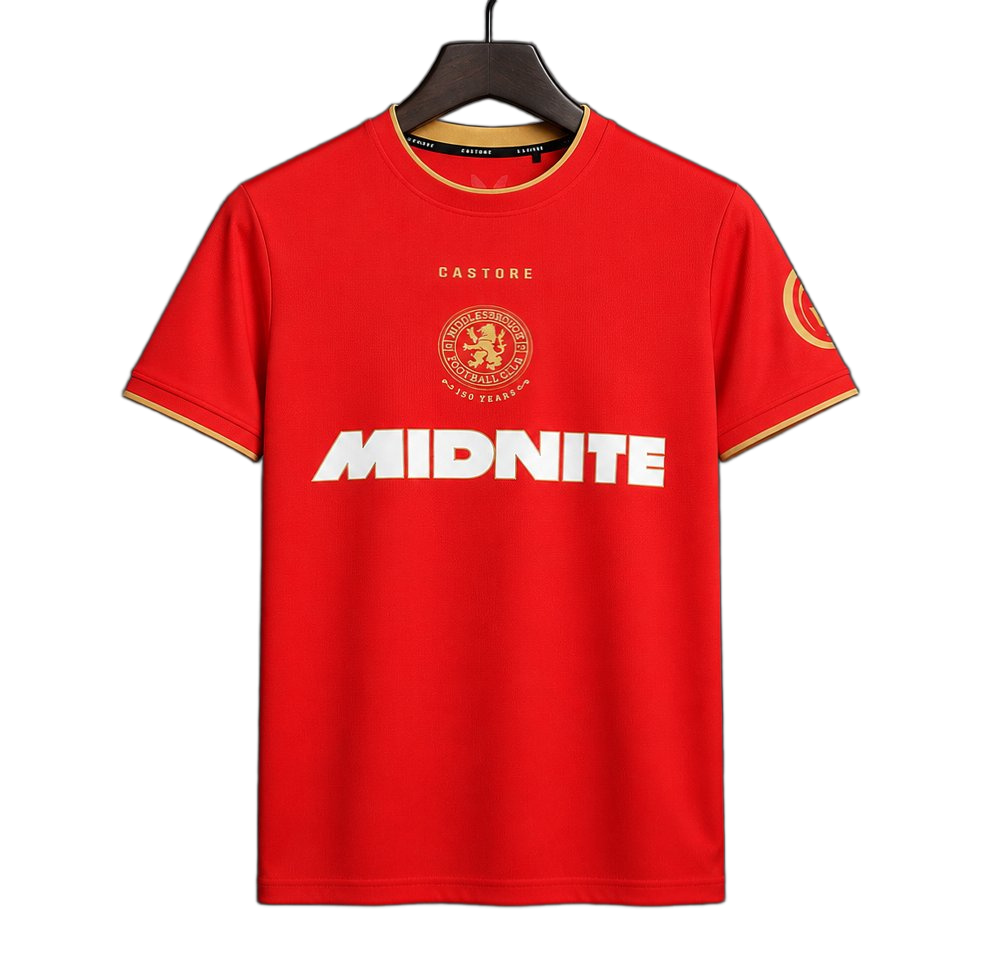 Middlesbrough 2026/27 Home Jersey – Red