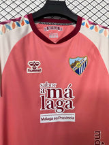 Malaga 2026/27 Away Jersey – White/Pink